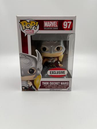 FUNKO POP! Marvel - Thor (Secret Wars) - #97 Collector Corps Exclusive VAULTED