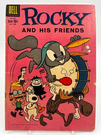 Dell Four Color Comics 1128 Rocky And His Friends 1960