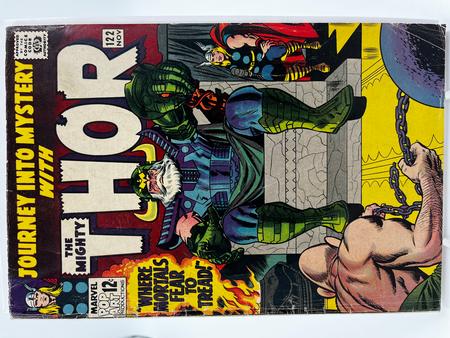 Marvel Comics Journey Into Mystery 122 Mighty Thor Silver Age Jack Kirby 1965
