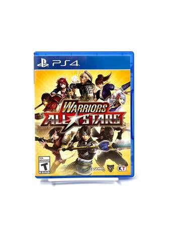 WII PS4 WARRIORS ALL STARS