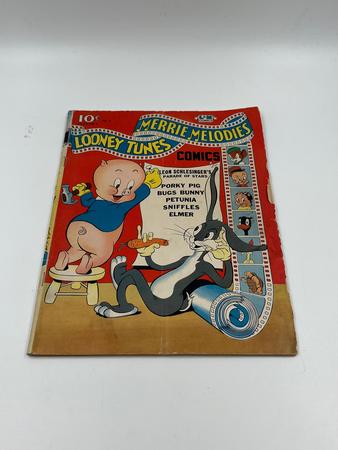 Dell Comics Looney Tunes And Merrie Melodies 3 1942 Golden Age Gem
