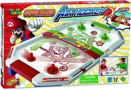 Super Mario Air Hockey Game