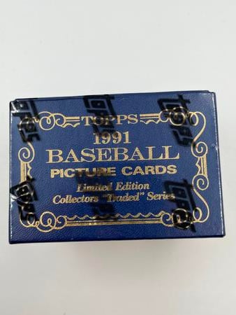 1991 Topps Traded Tiffany Baseball Set – factory sealed