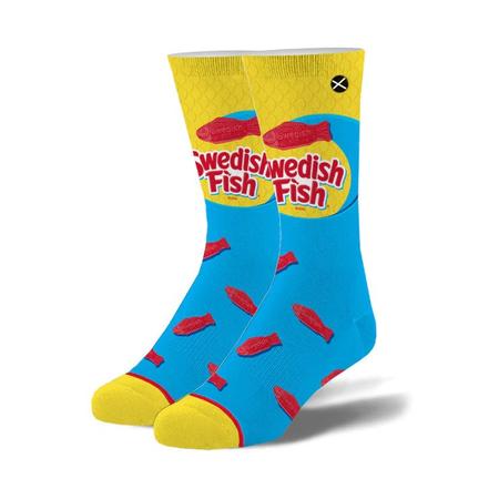 Swedish Fish Crew Socks