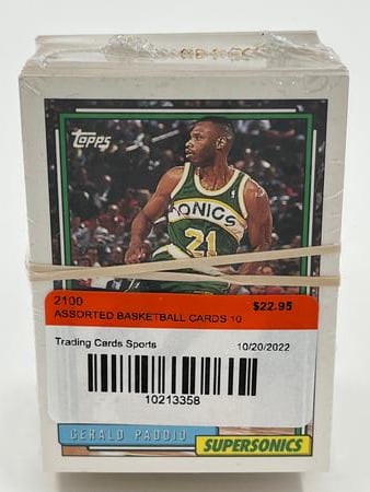 ASSORTED BASKETBALL CARDS 100 PACK