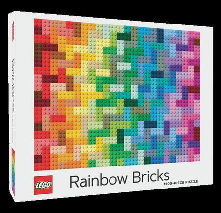 LEGO Rainbow Bricks 1000 Piece Puzzle