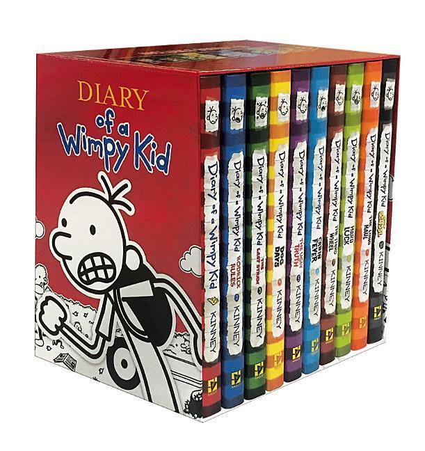 Diary Of A Wimpy Kid Box Of Books