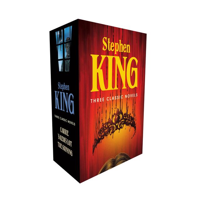 Stephen King Three Classic Novels Box Set : Carrie,'salem's Lot, The Shining