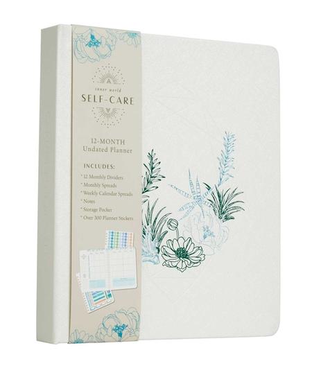 Self-Care 12-Month Undated Planner: (Mindfulness Gifts, Self-Care Gifts for Women, Back to School Supplies, Planners with Stickers)
