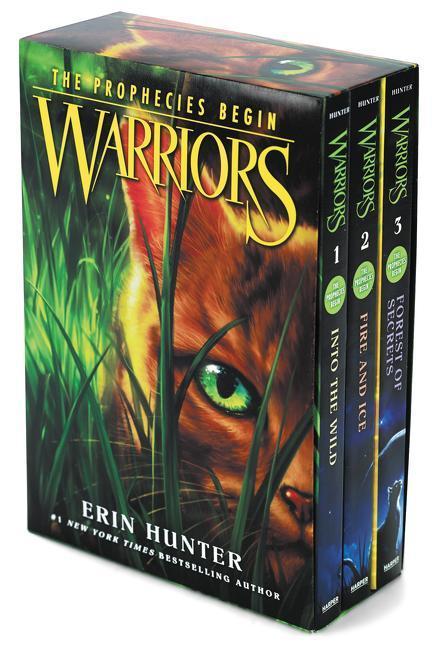 Warriors Box Set : Volumes 1 To 3 : Into The Wild, Fire And Ice, Forest Of Secrets