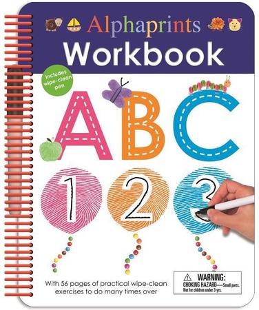 Alphaprints: Wipe Clean Workbook ABC