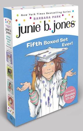 Junie B. Jones Fifth Boxed Set Ever!: Books 17-20 [With Collectible Stickers]
