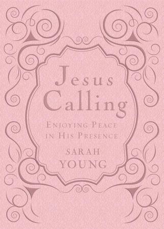 Jesus Calling, Pink Leathersoft, with Scripture References: Enjoying Peace in His Presence (a 365-Day Devotional)