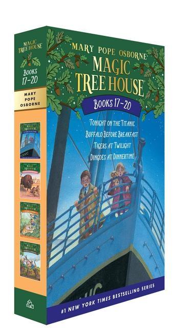 Magic Tree House Books 17- 20 Boxed Set : The Mystery Of The Enchanted Dog