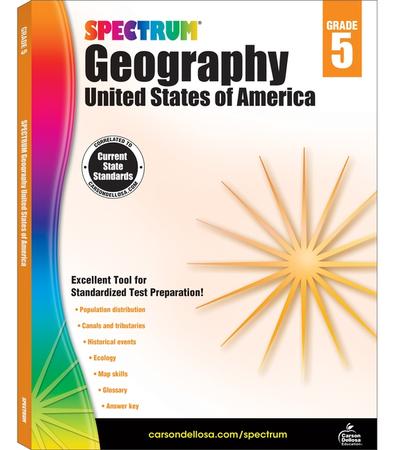 Spectrum Geography, Grade 5: United States of America Volume 25