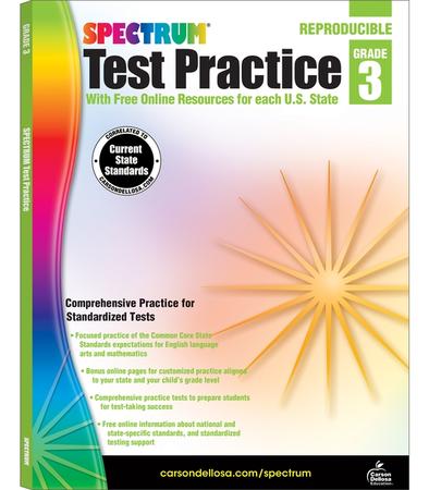Spectrum Test Practice, Grade 3: Volume 80