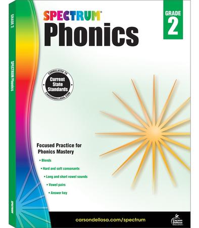 Spectrum Phonics, Grade 2: Volume 52