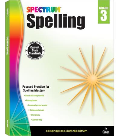 Spectrum Spelling, Grade 3: Volume 73