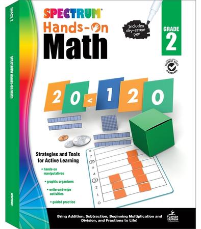 Spectrum Hands-On Math, Grade 2: Volume 29