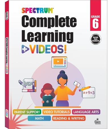 Spectrum Complete Learning + Videos Workbook: Volume 13