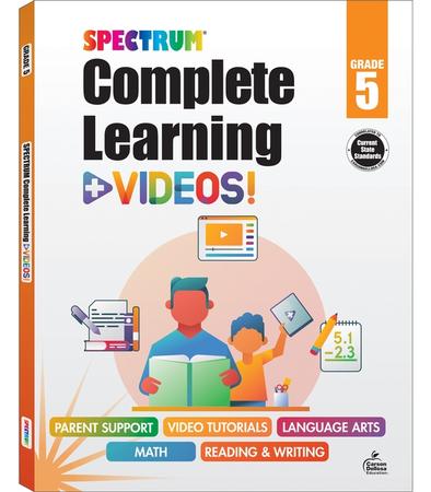 Spectrum Complete Learning + Videos Workbook