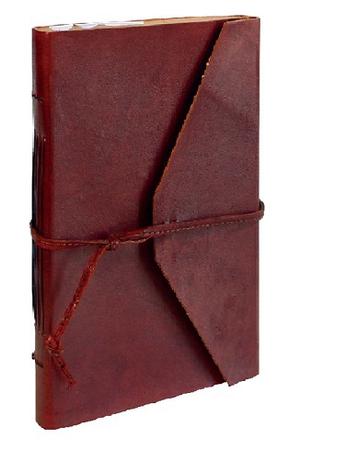 Dark Brown Tied Journal