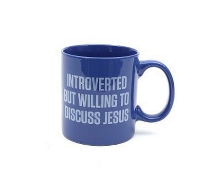 Introverted Jesus Mug