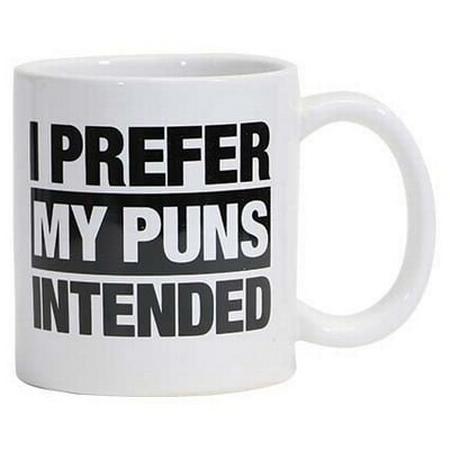 I Prefer My Puns Intended Mug