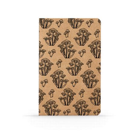 Wild Shrooms Layflat Journal