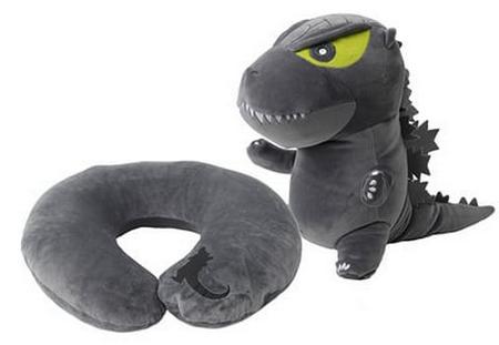 Godzilla Travel Pillow Plush
