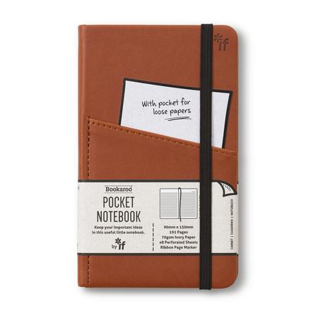 Bookaroo Pocket Notebook Brown