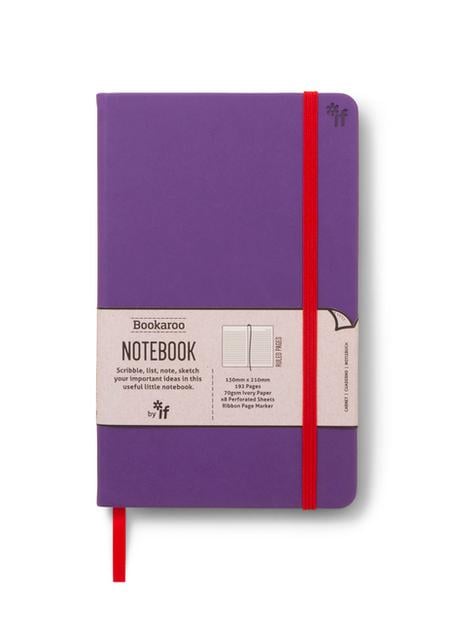 Bookaroo Notebook A5 Purple