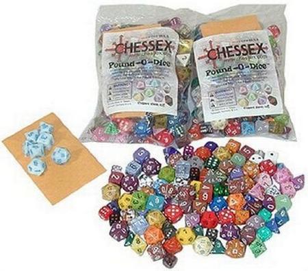 Pound Of Dice Standing Bag