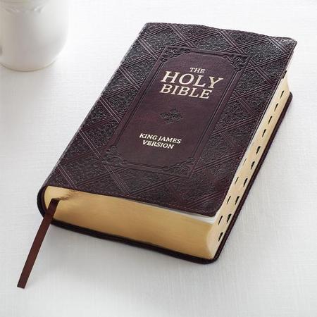 Bi-kjv Gp Lux Leather Index