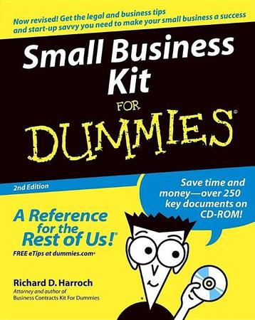Small Business Kit for Dummies [With CDROM] (Revised)