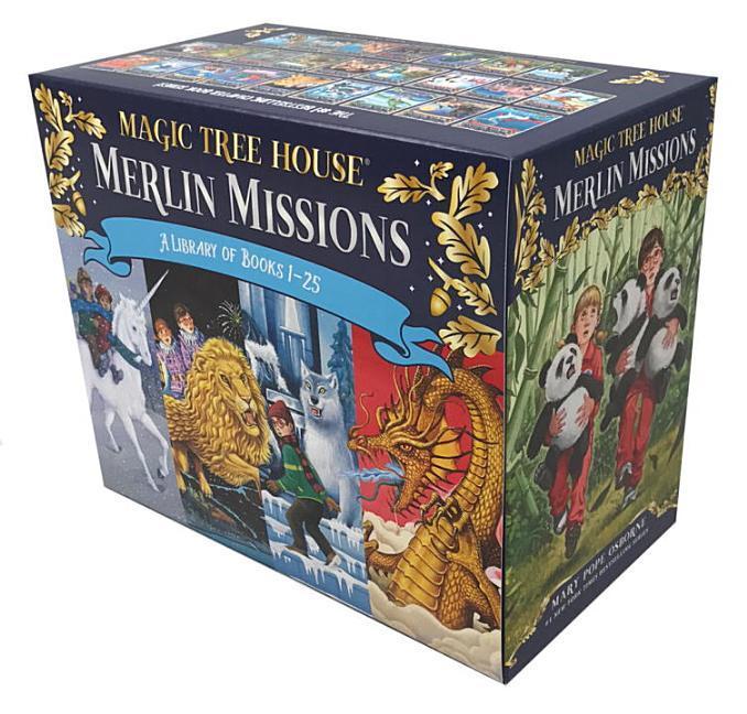 Magic Tree House Merlin Missions Books 1- 25 Boxed Set