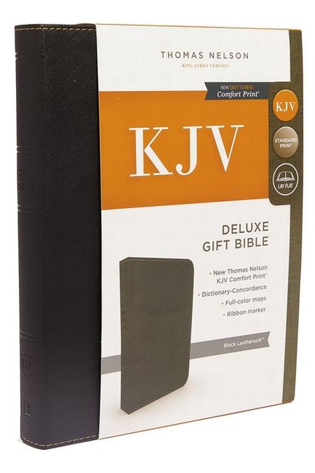 Bi-kjv Deluxe Gift/black Bible