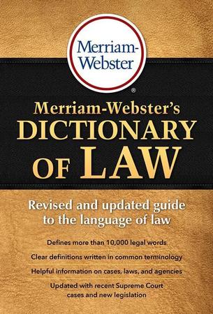 Merriam-Webster's Dictionary of Law