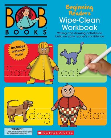 Bob Bks Wipe Clean Workbk Phon