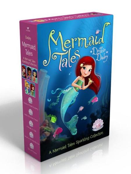 Mermaid Tales Sparkling Collection (Boxed Set): Trouble at Trident Academy; Battle of the Best Friends; A Whale of a Tale; Danger in the Deep Blue Sea