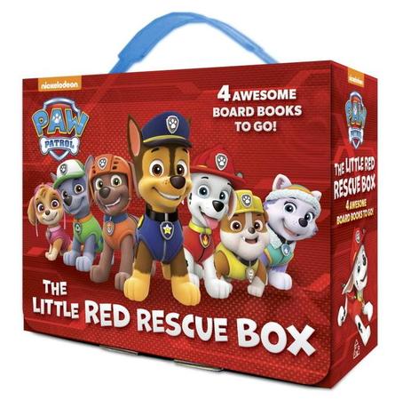 Little Red Rescue Box (Paw Patrol): 4 Board Books