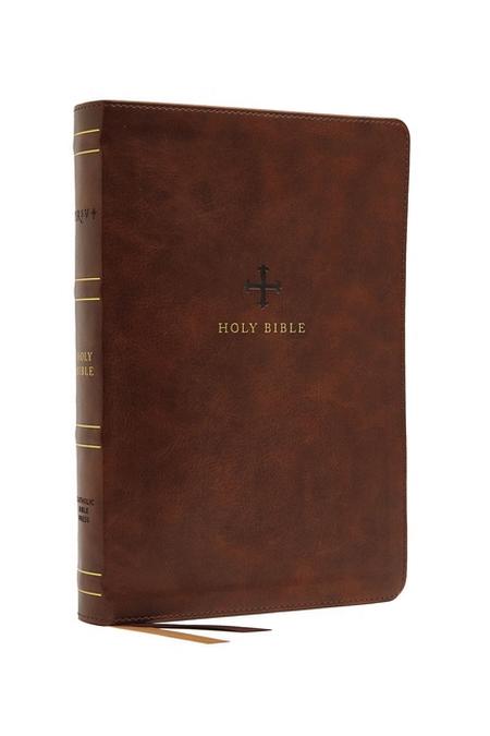 Bi-nrsv Catholic Lp Brwn Lthr