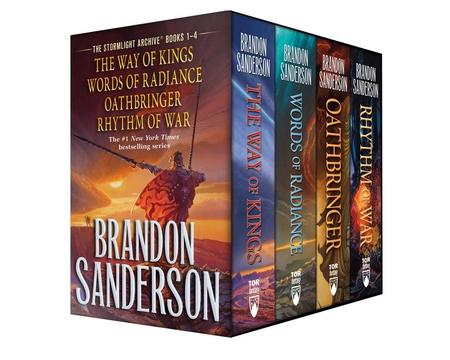 Stormlight Archives Hc Box Set 1-4: The Way of Kings, Words of Radiance, Oathbringer, Rhythm of War