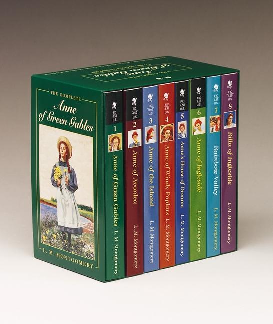 Anne Of Green Gables, Complete 8- Book Box Set