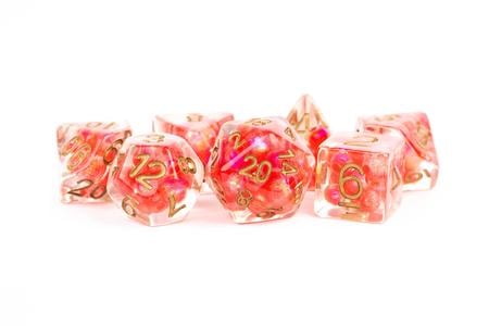 DICE PEARL RED COPPER NUM