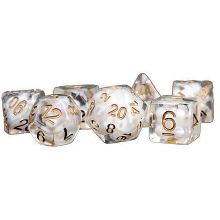 DICE PEARL CLEAR COPPER NUM