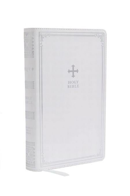 Bi-nrsv Catholic Gift White