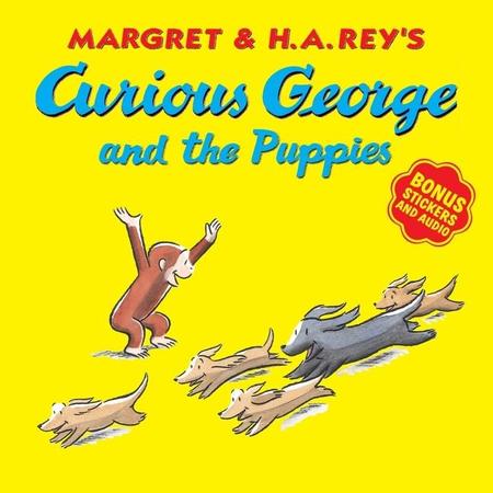 Curious George Puppies 8x8