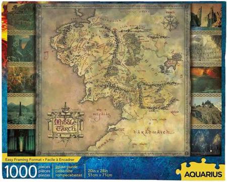 LORD OF THE RINGS MAP 1000 PC