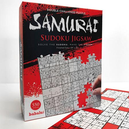 SAMURAI SUDOKU JIGSAW PUZZLE